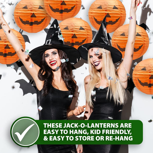 Halloween Pumpkin Paper Jack-O-Lantern