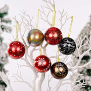 Christmas Ball Gift Tin Box
