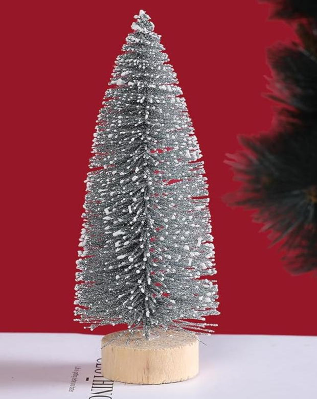 Glittering Christmas Table Top Tree