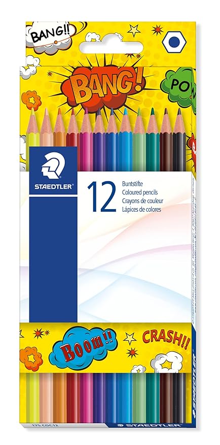 Staedtler- Bang Pencil colours set- 12 Count