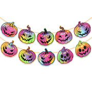 Pumpkin Hanging Banner Decoration | Happy Halloween Party Banner