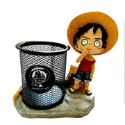 One Piece Luffy Anime Action Figure Pen Stand