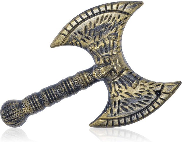 Halloween Party Viking Double Plastic Axe - The Write Stuff