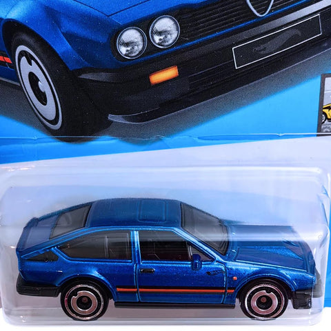 Hot Wheels Alfa Romeo GTV6 3.0 – Factory Fresh Series (Blue) 1:64 Scale Die-Cast Car for Ages 3 & Up by Small CLAP - The Write Stuff