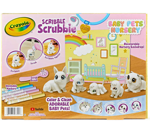 Crayola Scribble Scrubbie Pets Baby Pets Nursery