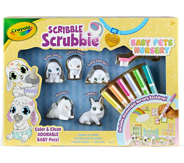 Crayola Scribble Scrubbie Pets Baby Pets Nursery