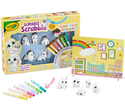 Crayola Scribble Scrubbie Pets Baby Pets Nursery