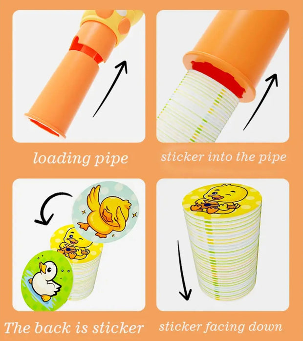 Magic Stamper Stickers with Activity Book - The Write Stuff
