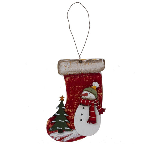 Santa & Snowman Xmas Decoration Socks - The Write Stuff