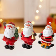 Christmas Mini Santa Figurines - The Write Stuff