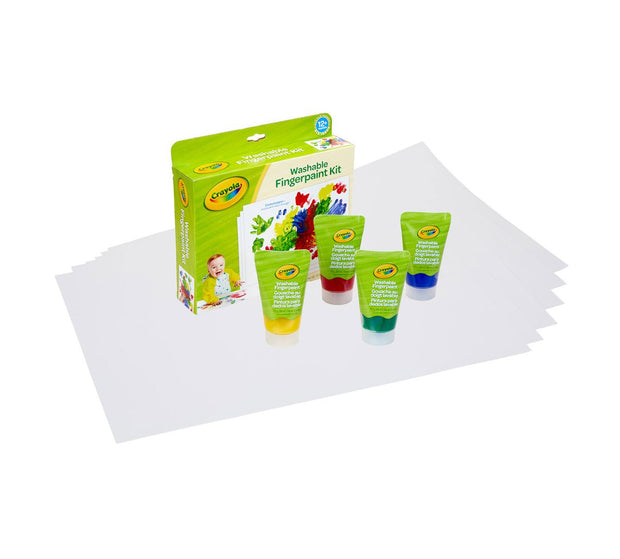 Crayola Washable Finger Paint Set for Toddlers