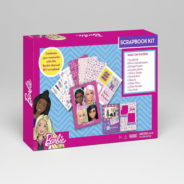 Barbie Activity Kits – Scrapbook, Dress Up & Dream Doodle Crafts for Kids