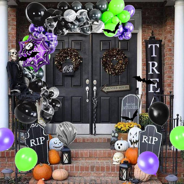 Halloween Spider Theme Home Decor Balloons - The Write Stuff