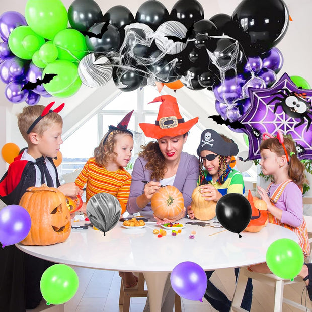 Halloween Spider Theme Home Decor Balloons - The Write Stuff