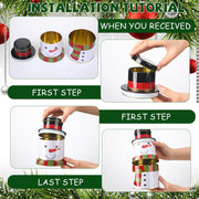 Christmas 3 Layer Tin Box - Small