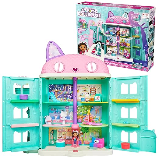 Gabby's Dollhouse 15 Pieces| Dollhouse Playset with Figures - The Write Stuff