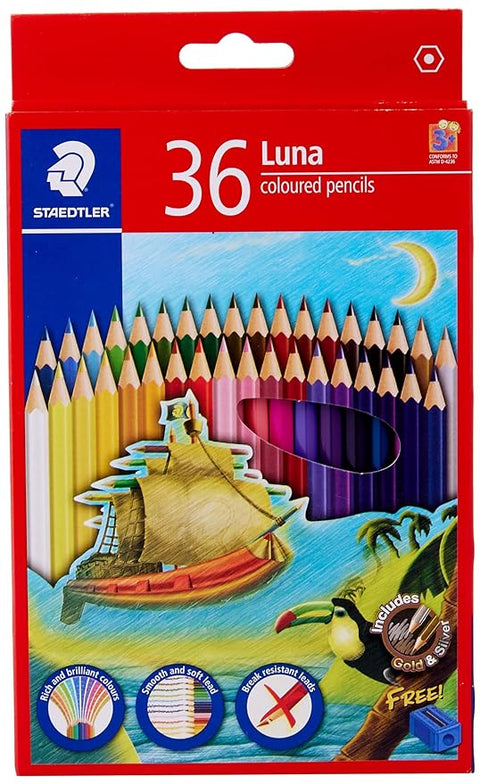 Staedtler- Luna Coloured Pencil Set - 36 Count