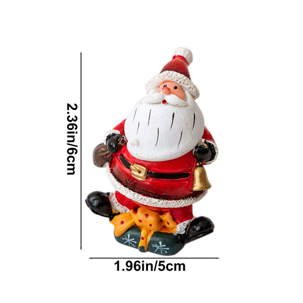 Christmas Mini Santa Figurines - The Write Stuff