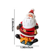 Christmas Mini Santa Figurines - The Write Stuff