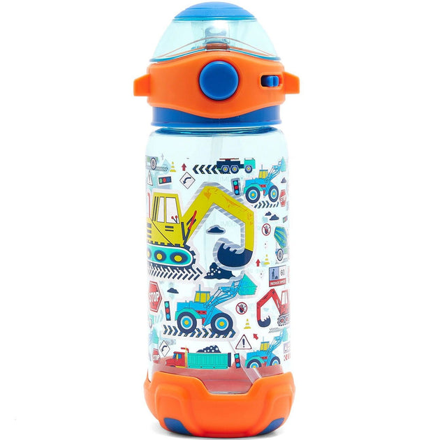 Holographic Sipper Water Bottle - Boy Prints