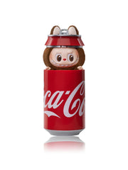 Labubu x Tin Coca-Cola Edition Collectible Doll – Cute Plush Vinyl Toy with Mini Coke Props - The Write Stuff