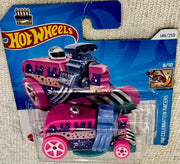 Hot Wheels Birthday Burner | HW Celebration Racers 8/10 | Pink & Teal Die-Cast Car - The Write Stuff