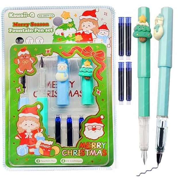 Christmas Fountain Pen Set