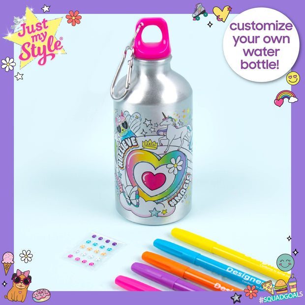 Just My Style- Color Your Own Water Bottle - The Write Stuff
