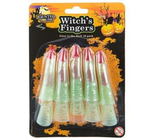 Halloween Fingers Glow in Dark - The Write Stuff
