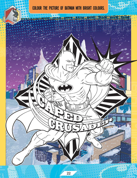 Batman Activity and Colouring Book | The Write Stuff