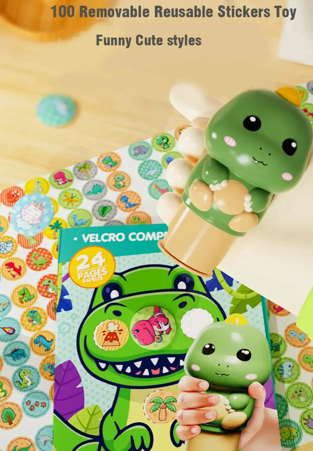 Magic Stamper Stickers with Activity Book - The Write Stuff