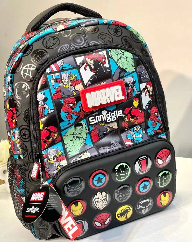 Smiggle- 3D Embossed Marvel Backpack