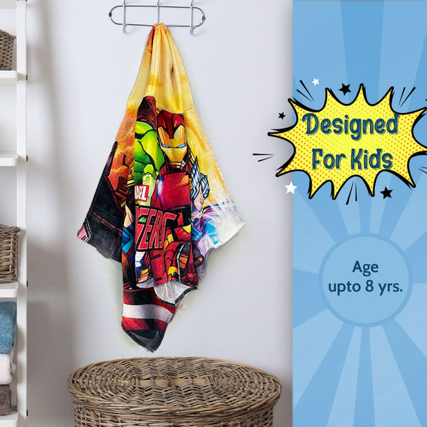 Kids Hooded Towel - Avengers