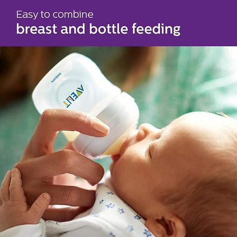 Philips Avent Natural Baby Feeding Bottle 125ml (0m+) – Anti-Colic, Ultra Soft & Flexible Nipple - The Write Stuff