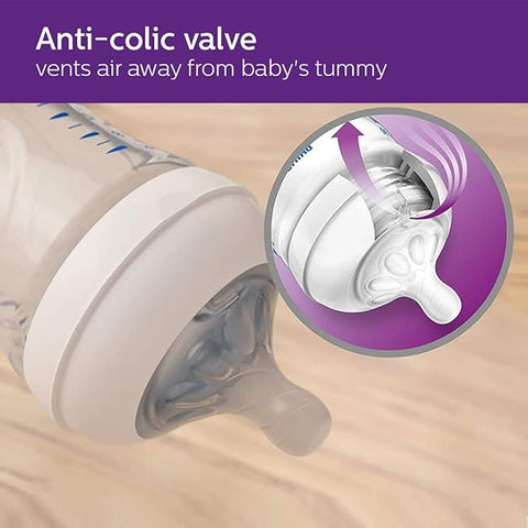 Philips Avent Natural Baby Feeding Bottle 125ml (0m+) – Anti-Colic, Ultra Soft & Flexible Nipple - The Write Stuff