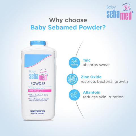 SebaMed Baby Powder For Kids - The Write Stuff