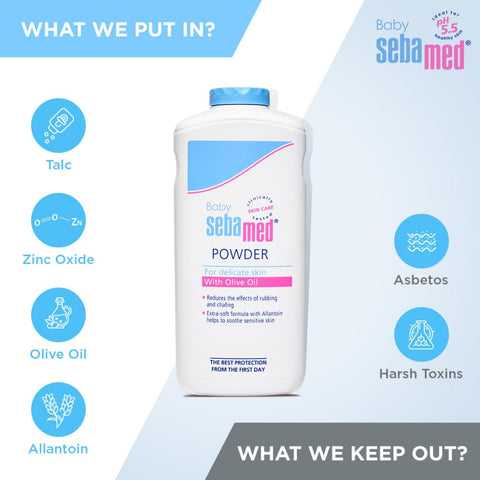 SebaMed Baby Powder For Kids - The Write Stuff