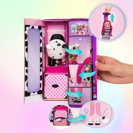 Surprises BFF Doll with 9+ Surprises Including Outfit and Accessories (Dotty)