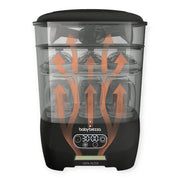 Baby Brezza One Step Baby Bottle Sterilizer and Dryer Advanced - Black - The Write Stuff