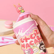 Cute labubu Tumbler With 3D Character Topper – Insulated Kids Water Flask - The Write Stuff