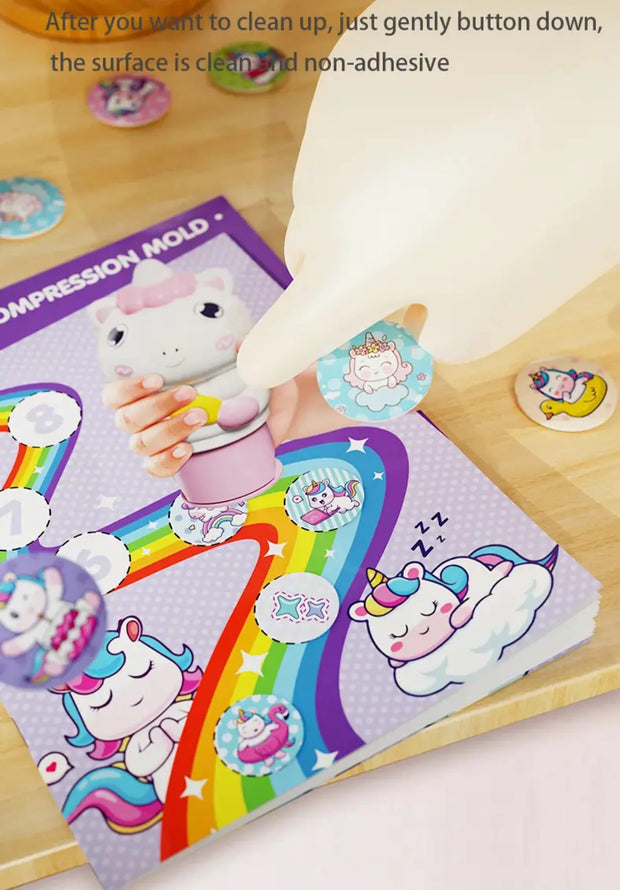 Magic Stamper Stickers with Activity Book - The Write Stuff