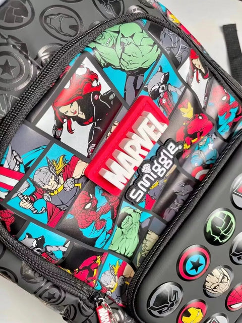 Smiggle- 3D Embossed Marvel Backpack