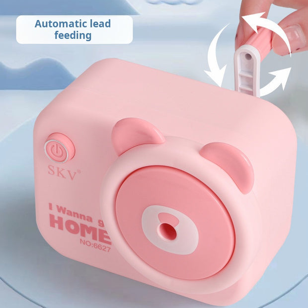 Camera Shaped Mechanical Sharpener