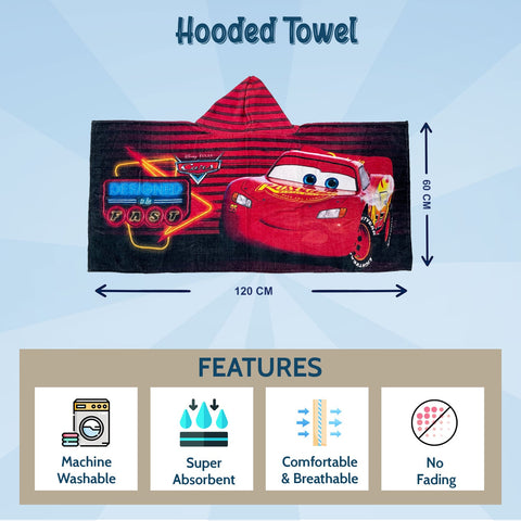 Hooded Towel - Lighting Mc Queen