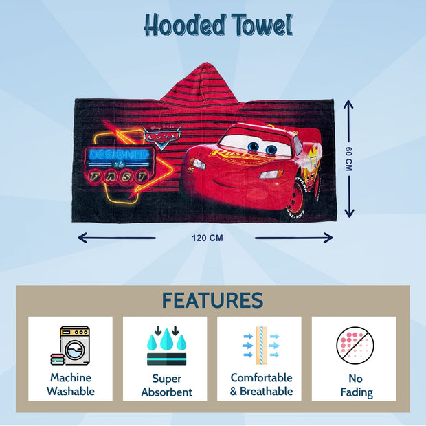 Hooded Towel - Lighting Mc Queen