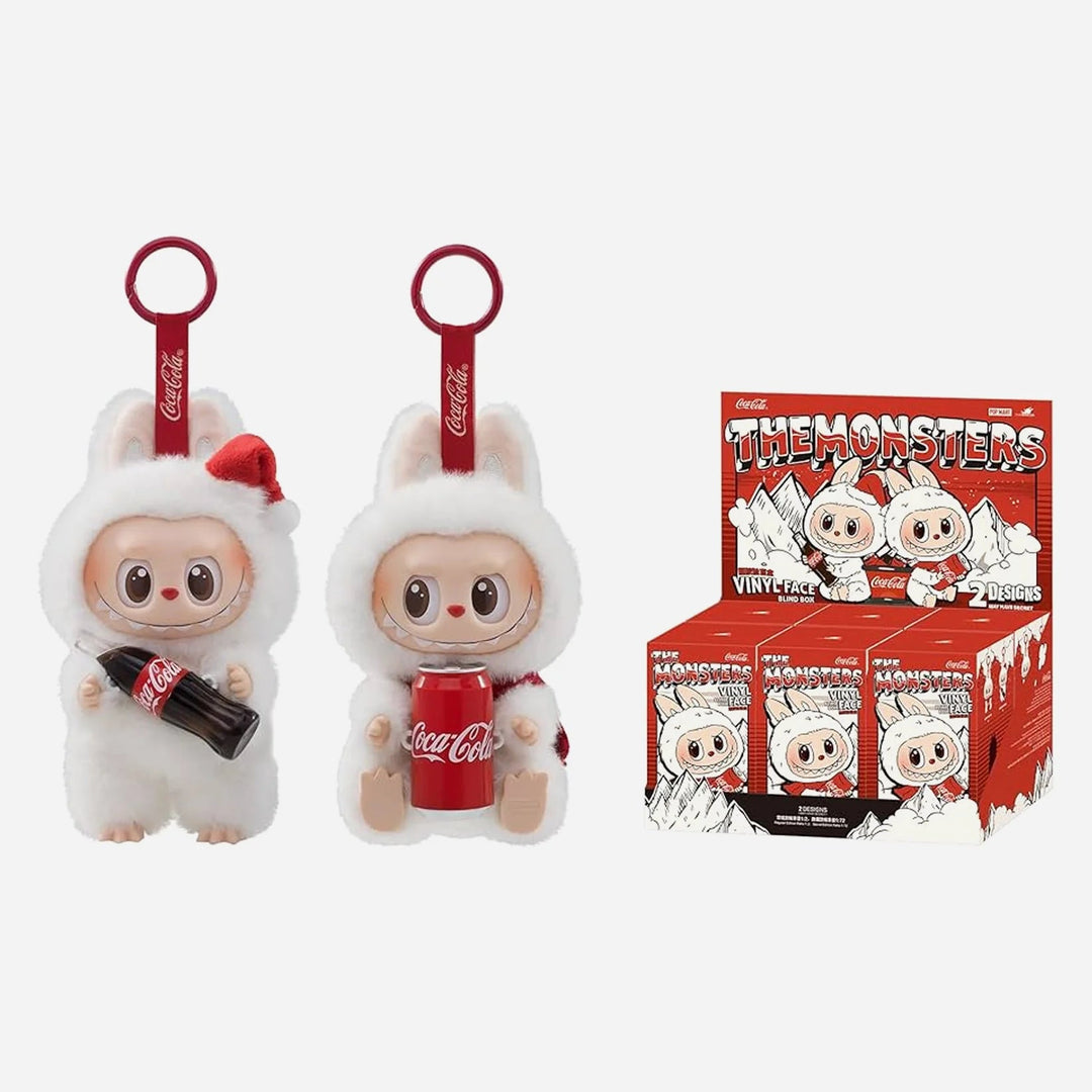 LABUBU Coca-Cola THE MONSTERS 3個 Labubu Coca Cola Doll Keychain- Pop Mart The Monsters Series | The