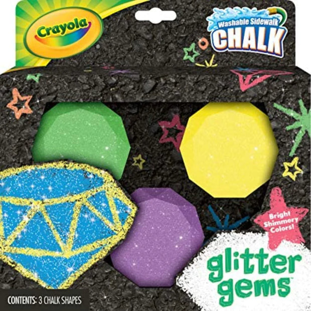 Crayola Sidewalk Chalk (3 Pcs) - Multicolor