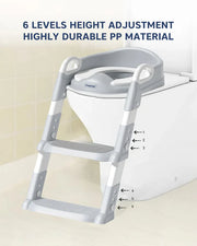 Hopop Step Up Ladder Potty Training Seat - The Write Stuff