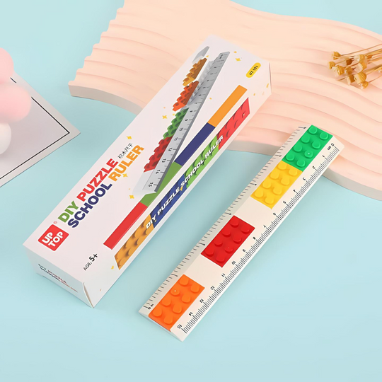 DIY Puzzle School Ruler