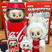 Labubu x Tin Coca-Cola Edition Collectible Doll – Cute Plush Vinyl Toy with Mini Coke Props - The Write Stuff